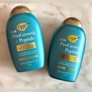 OGX ProGrowth + Peptide Shampoo + Conditioner Duo